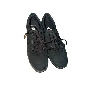 Vans Authentic Canvas Black Skate Men's Size 6.5 women’s 8